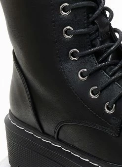 Flash Sale 🧨 The Fashion Project Αρβυλάκια με ραφή στη σόλα - Μαύρο 🥰 -Μποτάκια Κατάστημα arvulakia me rafi sti sola 108704 9z1v