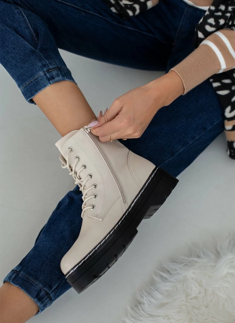 Καλύτερη πώληση 😀 The Fashion Project Αρβυλάκια με ραφή στη σόλα - Μπεζ 🎉 6 Καλύτερη πώληση 😀 The Fashion Project Αρβυλάκια με ραφή στη σόλα - Μπεζ 🎉 - Image 4