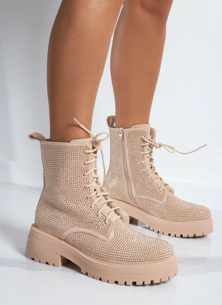 Πολύ καλή προσφορά 🔥 The Fashion Project Αρβυλάκια με Strass - Μπεζ 😀 3 Πολύ καλή προσφορά 🔥 The Fashion Project Αρβυλάκια με Strass - Μπεζ 😀