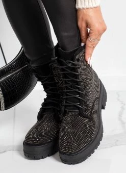 Το φθηνότερο 😉 The Fashion Project Αρβυλάκια με Strass - Ατσαλί ✔️ 11 Το φθηνότερο 😉 The Fashion Project Αρβυλάκια με Strass - Ατσαλί ✔️ -Μποτάκια Κατάστημα arvulakia me strass 109366 lkzi