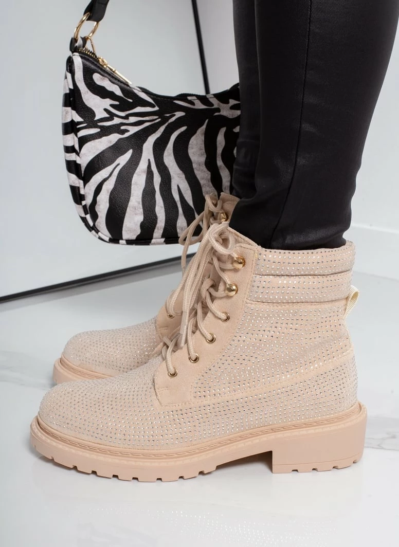 Συμφωνίες 💯 The Fashion Project Αρβυλάκια με Strass και εξωτερικές ραφές - Μπεζ 🎁 11 Συμφωνίες 💯 The Fashion Project Αρβυλάκια με Strass και εξωτερικές ραφές - Μπεζ 🎁 - Image 9