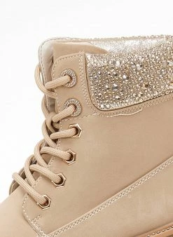 Flash Sale 🥰 The Fashion Project Αρβυλάκια με Strass λεπτομέρειες - Μπεζ ✨ 11 Flash Sale 🥰 The Fashion Project Αρβυλάκια με Strass λεπτομέρειες - Μπεζ ✨ -Μποτάκια Κατάστημα arvulakia me strass leptomereies 106924 e59y