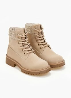 Flash Sale 🥰 The Fashion Project Αρβυλάκια με Strass λεπτομέρειες - Μπεζ ✨ 14 Flash Sale 🥰 The Fashion Project Αρβυλάκια με Strass λεπτομέρειες - Μπεζ ✨ -Μποτάκια Κατάστημα arvulakia me strass leptomereies 106924 m026