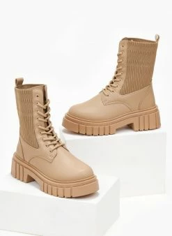 Flash Sale 👏 The Fashion Project Αρβυλάκια με σχέδιο κάλτσα - Πούρο 🥰 -Μποτάκια Κατάστημα arvulakia me sxedio kaltsa 106486 l6cp