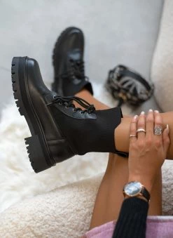 Προώθηση 🔔 The Fashion Project Αρβυλάκια με σχέδιο κάλτσα στη γάμπα - Μαύρο ✔️ 12 Προώθηση 🔔 The Fashion Project Αρβυλάκια με σχέδιο κάλτσα στη γάμπα - Μαύρο ✔️ -Μποτάκια Κατάστημα arvulakia me sxedio kaltsa sti gampa 105845 3na7