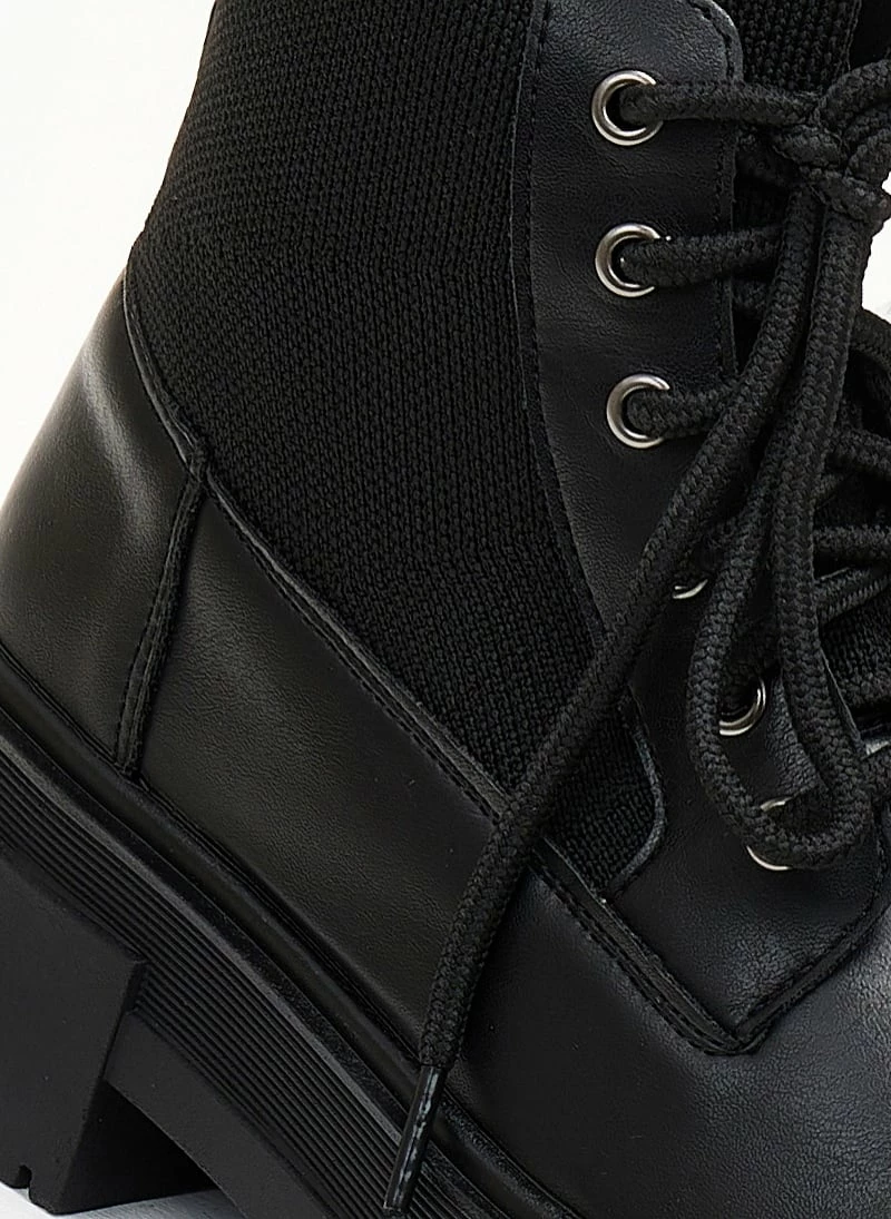 Προώθηση 🔔 The Fashion Project Αρβυλάκια με σχέδιο κάλτσα στη γάμπα - Μαύρο ✔️ 5 Προώθηση 🔔 The Fashion Project Αρβυλάκια με σχέδιο κάλτσα στη γάμπα - Μαύρο ✔️ - Image 3