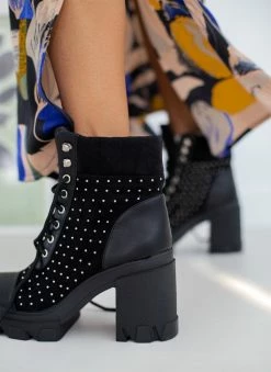 Το φθηνότερο 😀 The Fashion Project Αρβυλάκια με τακούνι και τρουκς - Μαύρο 😀 7 Το φθηνότερο 😀 The Fashion Project Αρβυλάκια με τακούνι και τρουκς - Μαύρο 😀 -Μποτάκια Κατάστημα arvulakia me takouni kai trouks 109318 ekvk