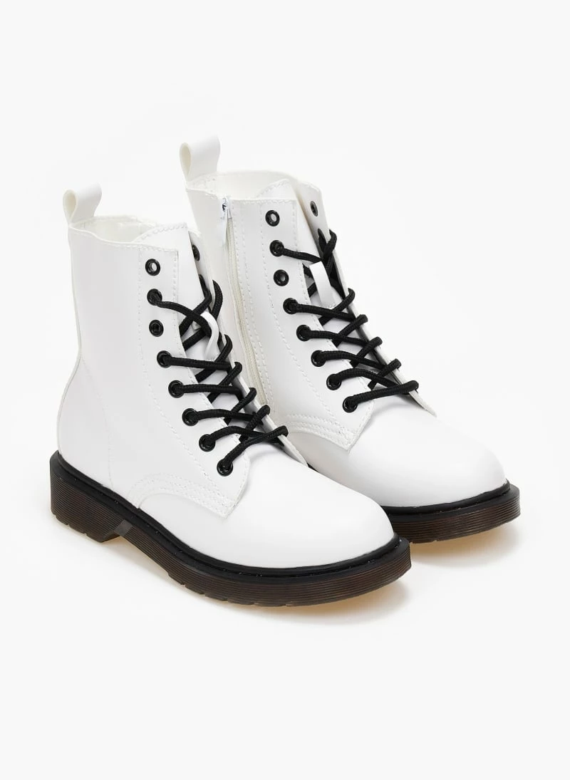 Εκπτωση 🎉 The Fashion Project Αρβυλάκια με τρακτερωτή σόλα - Λευκό 🎉 4 Εκπτωση 🎉 The Fashion Project Αρβυλάκια με τρακτερωτή σόλα - Λευκό 🎉 - Image 2