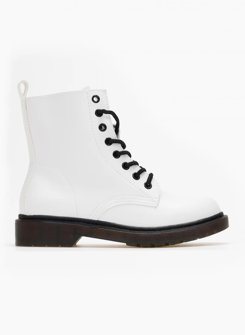 Εκπτωση 🎉 The Fashion Project Αρβυλάκια με τρακτερωτή σόλα - Λευκό 🎉 3 Εκπτωση 🎉 The Fashion Project Αρβυλάκια με τρακτερωτή σόλα - Λευκό 🎉