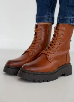 Φτηνός ⌛ The Fashion Project Αρβυλάκια με τρακτερωτή σόλα - Ταμπά ⌛