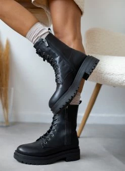 Προϋπολογισμός 🧨 Xti Footwear Αρβυλάκια με υφασμάτινη τρέσα XTI 140400 - Μαύρο 😍 -Μποτάκια Κατάστημα arvulakia me ufasmatini tresa xti 140400 106169 7bkb