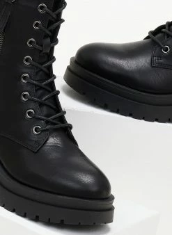 Προϋπολογισμός 🧨 Xti Footwear Αρβυλάκια με υφασμάτινη τρέσα XTI 140400 - Μαύρο 😍 -Μποτάκια Κατάστημα arvulakia me ufasmatini tresa xti 140400 106169 fkxg