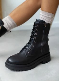 Προϋπολογισμός 🧨 Xti Footwear Αρβυλάκια με υφασμάτινη τρέσα XTI 140400 - Μαύρο 😍 -Μποτάκια Κατάστημα arvulakia me ufasmatini tresa xti 140400 106169 lz24