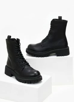 Αγορά 🔔 The Fashion Project Αρβυλάκια με υφασμάτινο θηλάκι - Μαύρο ✨ -Μποτάκια Κατάστημα arvulakia me ufasmatino thilaki 107963 z1pk