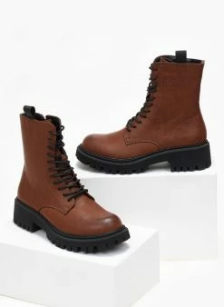 Ολοκαίνουργιο ✔️ The Fashion Project Αρβυλάκια με υφασμάτινο θηλάκι - Καφέ 🔔 13 Ολοκαίνουργιο ✔️ The Fashion Project Αρβυλάκια με υφασμάτινο θηλάκι - Καφέ 🔔 -Μποτάκια Κατάστημα arvulakia me ufasmatino thilaki 107964 78mu