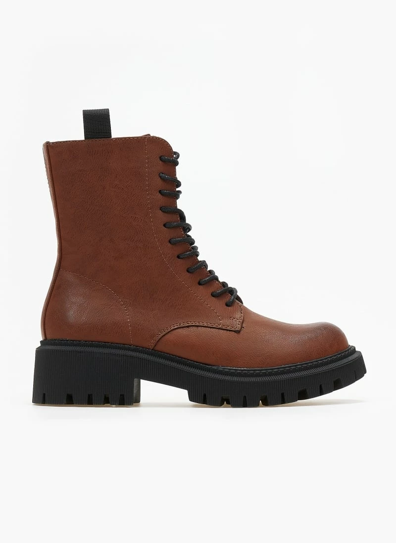 Ολοκαίνουργιο ✔️ The Fashion Project Αρβυλάκια με υφασμάτινο θηλάκι - Καφέ 🔔 4 Ολοκαίνουργιο ✔️ The Fashion Project Αρβυλάκια με υφασμάτινο θηλάκι - Καφέ 🔔 - Image 2