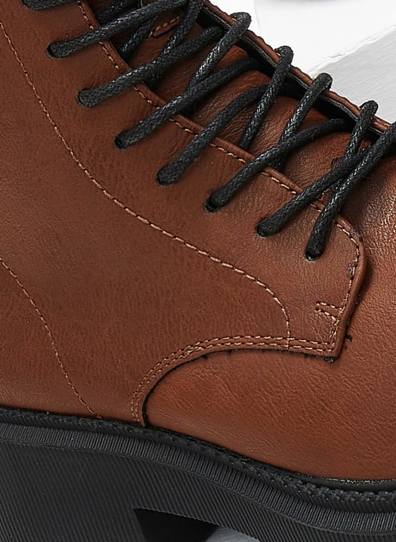 Ολοκαίνουργιο ✔️ The Fashion Project Αρβυλάκια με υφασμάτινο θηλάκι - Καφέ 🔔 8 Ολοκαίνουργιο ✔️ The Fashion Project Αρβυλάκια με υφασμάτινο θηλάκι - Καφέ 🔔 - Image 6