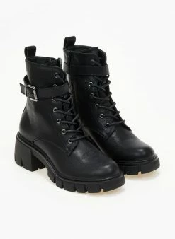 Καλύτερες κριτικές για 🥰 The Fashion Project Αρβυλάκια με ζωνάκι - Μαύρο ⭐ -Μποτάκια Κατάστημα arvulakia me zwnaki 106100 79jx