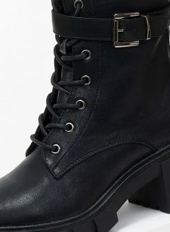 Καλύτερες κριτικές για 🥰 The Fashion Project Αρβυλάκια με ζωνάκι - Μαύρο ⭐ -Μποτάκια Κατάστημα arvulakia me zwnaki 106100 7rjn