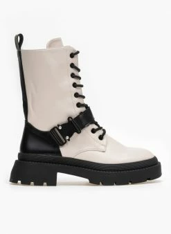 Κουπόνι 😍 The Fashion Project Αρβυλάκια με ζωνάκι και κλιπ κούμπωμα - Μπεζ ✨ -Μποτάκια Κατάστημα arvulakia me zwnaki kai klip koumpwma 95775 kizb