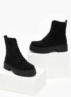 Flash Sale 🤩 The Fashion Project Αρβυλάκια Suede με ραφή στη σόλα - Μαύρο 🤩 12 Flash Sale 🤩 The Fashion Project Αρβυλάκια Suede με ραφή στη σόλα - Μαύρο 🤩 -Μποτάκια Κατάστημα arvulakia suede me rafi sti sola 106474 6w0l