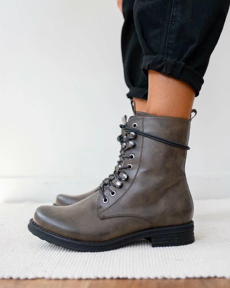 Το φθηνότερο 🎉 The Fashion Project Αρβυλάκια με κορδόνια - Χακί 🌟 4 Το φθηνότερο 🎉 The Fashion Project Αρβυλάκια με κορδόνια - Χακί 🌟 - Image 2