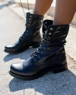 Best Pirce 😍 The Fashion Project Αρβυλάκια Basic με κορδόνια - Μαύρο 👏 -Μποτάκια Κατάστημα basic mpotakia me kordonia 94244 n57f