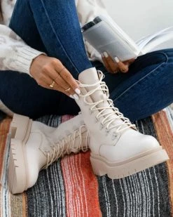 Flash Sale 🤩 The Fashion Project Basic ορειβατικά μποτάκια - Μπεζ ⭐ -Μποτάκια Κατάστημα basic oreivatika mpotakia 96621 1wd0