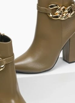 Η καλύτερη συμφωνία 💯 The Fashion Project Μποτάκια μυτερά με σχέδιο αλυσίδα - Λαδί 👏 12 Η καλύτερη συμφωνία 💯 The Fashion Project Μποτάκια μυτερά με σχέδιο αλυσίδα - Λαδί 👏 -Μποτάκια Κατάστημα block heel mpotakia me alusida 96005 8zrg