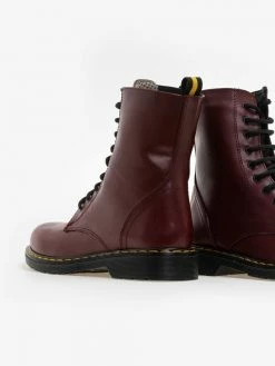 Προώθηση 👏 Estil αρβυλάκια με εξωτερική ραφή στη σόλα - Μπορντό ⭐ -Μποτάκια Κατάστημα estil arvulakia me ekswteriki rafi sti sola 83471 jmg6