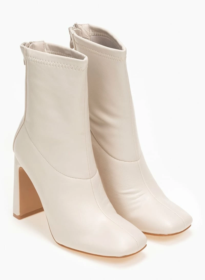 Προώθηση 🎉 The Fashion Project Μποτάκια με φερμουάρ στο πίσω μέρος - Μπεζ 💯 5 Προώθηση 🎉 The Fashion Project Μποτάκια με φερμουάρ στο πίσω μέρος - Μπεζ 💯 - Image 3