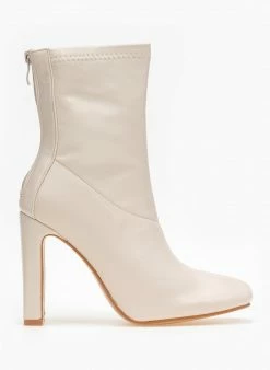 Προώθηση 🎉 The Fashion Project Μποτάκια με φερμουάρ στο πίσω μέρος - Μπεζ 💯 14 Προώθηση 🎉 The Fashion Project Μποτάκια με φερμουάρ στο πίσω μέρος - Μπεζ 💯 -Μποτάκια Κατάστημα kare mpotinia me fermouar sto pisw meros 95786 pmk0