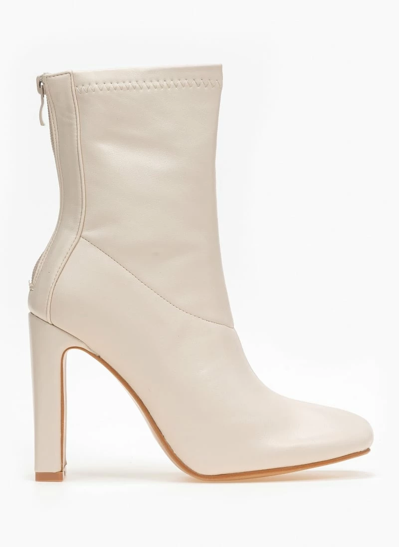 Προώθηση 🎉 The Fashion Project Μποτάκια με φερμουάρ στο πίσω μέρος - Μπεζ 💯 8 Προώθηση 🎉 The Fashion Project Μποτάκια με φερμουάρ στο πίσω μέρος - Μπεζ 💯 - Image 6