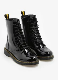 Η καλύτερη συμφωνία 🔔 Estil Λουστρίνι αρβυλάκια με εξωτερική ραφή στη σόλα - Μαύρο 👍