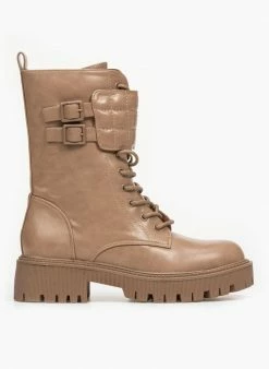 Εξοδος 👍 The Fashion Project Αρβυλάκια με καπιτονέ λεπτομέρεια - Πούρο 🔔 -Μποτάκια Κατάστημα mat arvulakia me kapitone leptomereia 95366 55c2