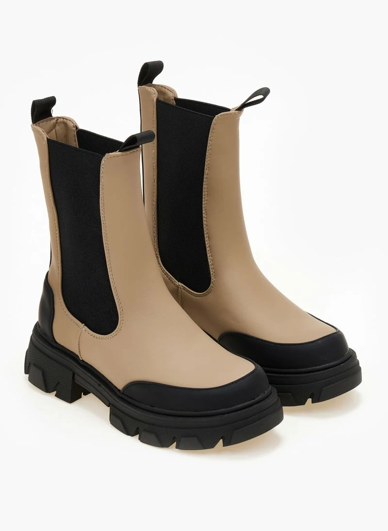 Best Pirce ✔️ The Fashion Project Μποτάκια Chelsea σε ματ χρώματα - Πούρο 🔔 6 Best Pirce ✔️ The Fashion Project Μποτάκια Chelsea σε ματ χρώματα - Πούρο 🔔 - Image 4