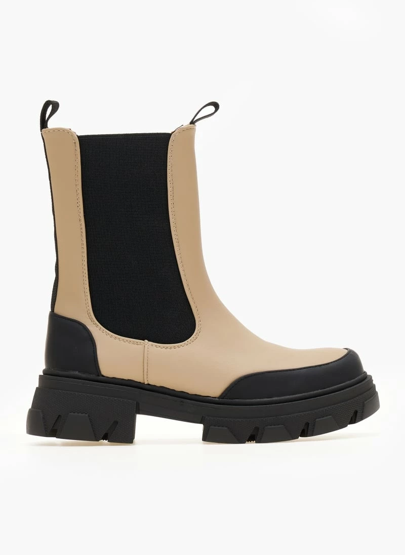 Best Pirce ✔️ The Fashion Project Μποτάκια Chelsea σε ματ χρώματα - Πούρο 🔔 3 Best Pirce ✔️ The Fashion Project Μποτάκια Chelsea σε ματ χρώματα - Πούρο 🔔