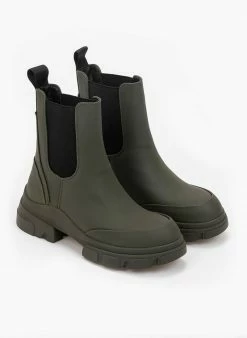 Η καλύτερη συμφωνία 👏 The Fashion Project Μποτάκια αστραγάλου Chelsea - Λαδί 😉 -Μποτάκια Κατάστημα mat chelsea mpotinia astragalou 96546 n0y8