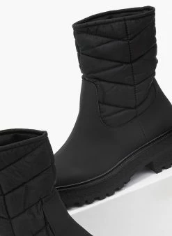 Προώθηση 🔥 The Fashion Project Ματ μποτάκια με καπιτονέ σχέδιο - Μαύρο 👏 9 Προώθηση 🔥 The Fashion Project Ματ μποτάκια με καπιτονέ σχέδιο - Μαύρο 👏 -Μποτάκια Κατάστημα mat mpotakia me kapitone sxedio 96616 si56