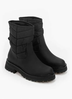 Προώθηση 🔥 The Fashion Project Ματ μποτάκια με καπιτονέ σχέδιο - Μαύρο 👏 8 Προώθηση 🔥 The Fashion Project Ματ μποτάκια με καπιτονέ σχέδιο - Μαύρο 👏 -Μποτάκια Κατάστημα mat mpotakia me kapitone sxedio 96616 t6uv