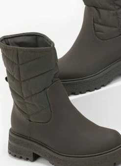 Συμφωνίες ✔️ The Fashion Project Ματ μποτάκια με καπιτονέ σχέδιο - Χακί 🔔 12 Συμφωνίες ✔️ The Fashion Project Ματ μποτάκια με καπιτονέ σχέδιο - Χακί 🔔 -Μποτάκια Κατάστημα mat mpotakia me kapitone sxedio 96618 z1ri