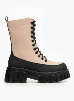 Προϋπολογισμός 🤩 The Fashion Project Αρβυλάκια με ψηλή σόλα και κορδόνια - Μπεζ ❤️ 13 Προϋπολογισμός 🤩 The Fashion Project Αρβυλάκια με ψηλή σόλα και κορδόνια - Μπεζ ❤️ -Μποτάκια Κατάστημα mat mpotakia me psili sola kai kordonia 95677 cfpa