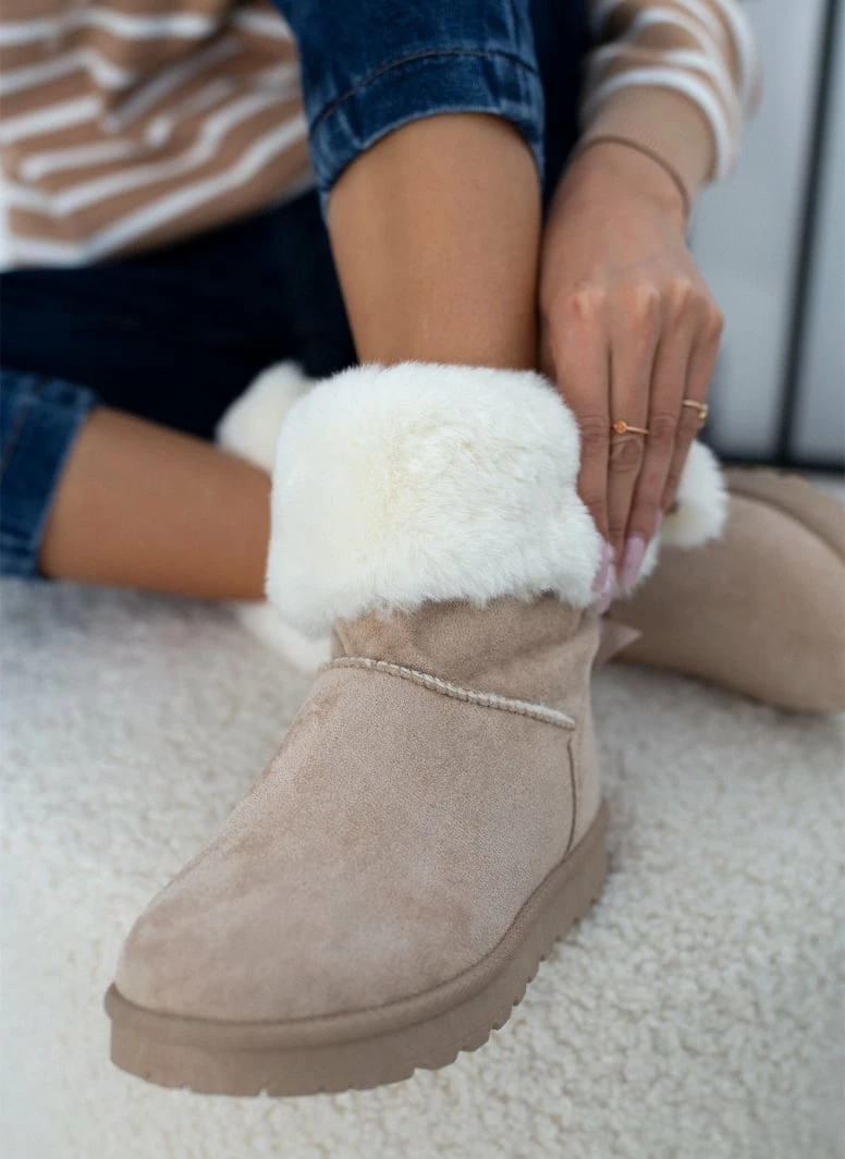 Flash Sale 🌟 The Fashion Project Μποτάκια με γούνα - Μπεζ 🛒 9 Flash Sale 🌟 The Fashion Project Μποτάκια με γούνα - Μπεζ 🛒 - Image 7