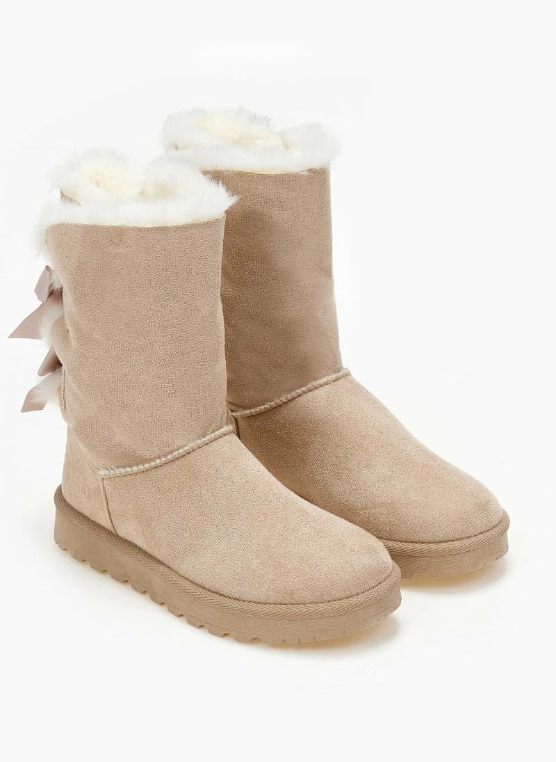 Flash Sale 🌟 The Fashion Project Μποτάκια με γούνα - Μπεζ 🛒 7 Flash Sale 🌟 The Fashion Project Μποτάκια με γούνα - Μπεζ 🛒 - Image 5