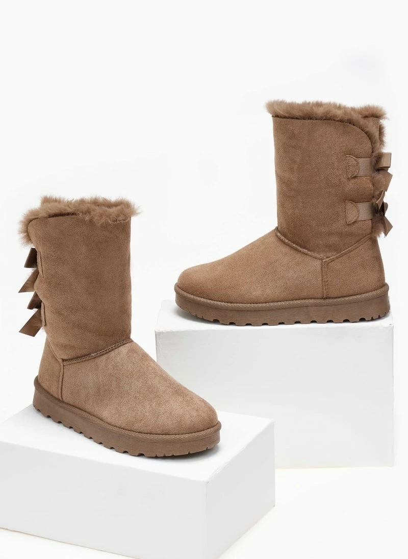 Κουπόνι 👍 The Fashion Project Μποτάκια με γούνα - Κάμελ ❤️ 5 Κουπόνι 👍 The Fashion Project Μποτάκια με γούνα - Κάμελ ❤️ - Image 3