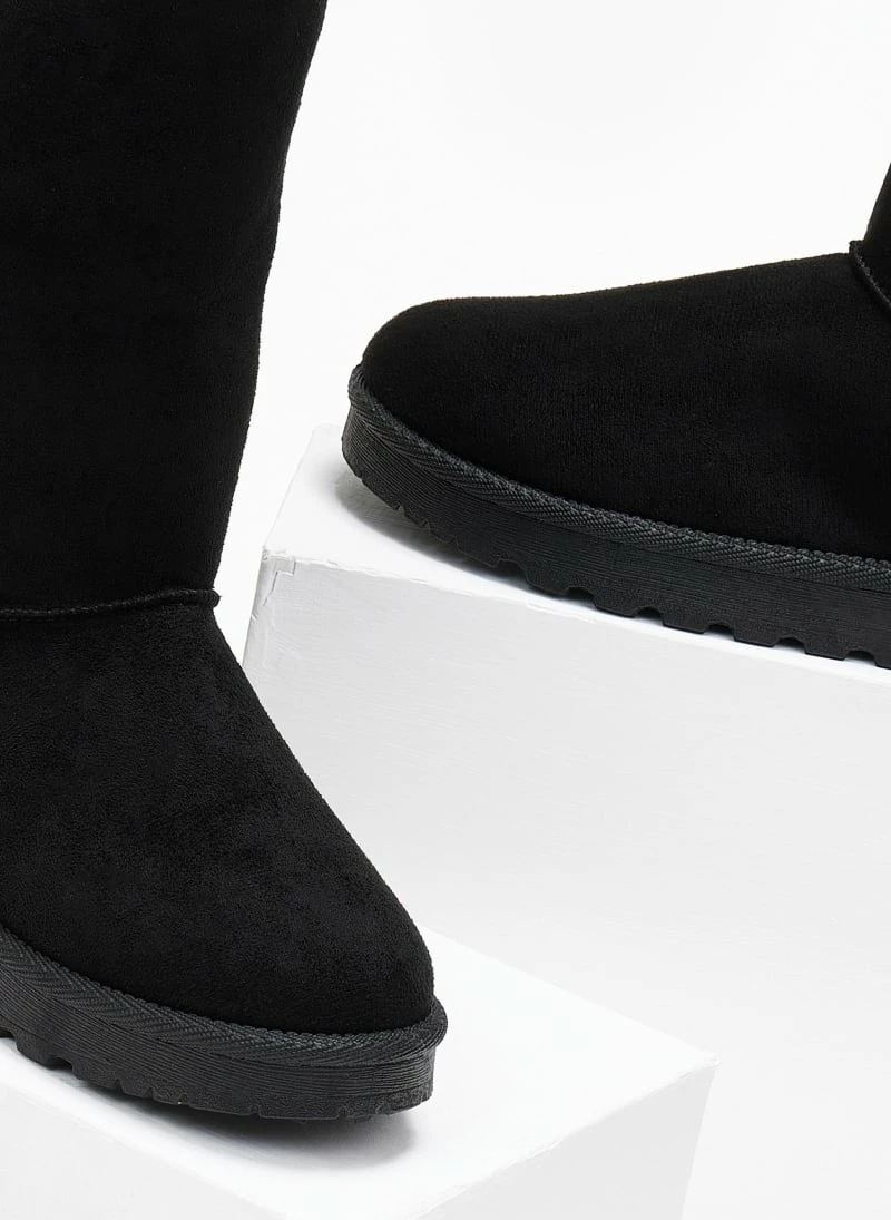 Το φθηνότερο 😍 The Fashion Project Μποτάκια με γούνα - Μαύρο 🥰 7 Το φθηνότερο 😍 The Fashion Project Μποτάκια με γούνα - Μαύρο 🥰 - Image 5