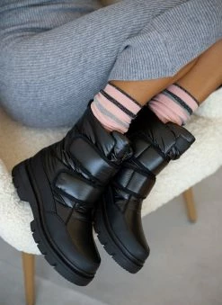 Εκπτωση 🧨 Xti Footwear Μποτάκια φουσκωτά Xti 140611 - Μαύρο 👍 -Μποτάκια Κατάστημα mpotakia apres ski xti 140611 106237 v619