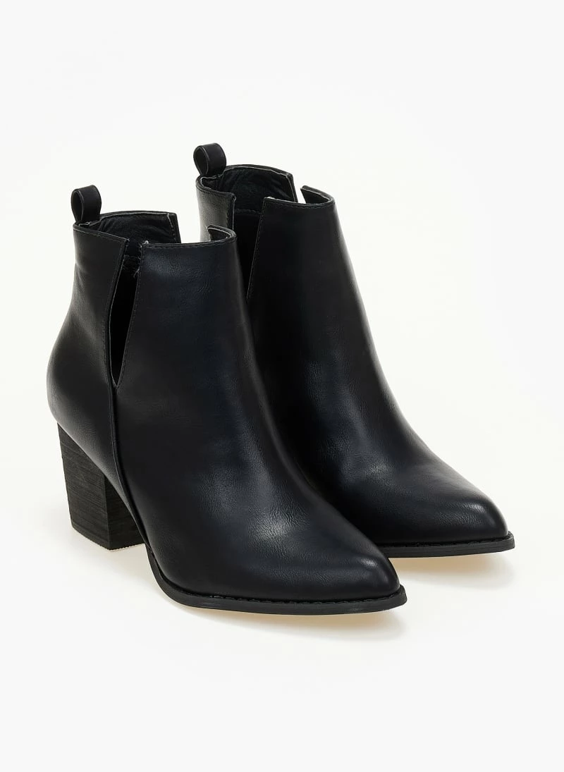 Η καλύτερη συμφωνία 🤩 The Fashion Project Μποτάκια Cowboy με άνοιγμα - Μαύρο 😀 4 Η καλύτερη συμφωνία 🤩 The Fashion Project Μποτάκια Cowboy με άνοιγμα - Μαύρο 😀 - Image 2