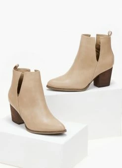 Εξοδος 💯 The Fashion Project Μποτάκια Cowboy με άνοιγμα - Μπεζ 😀 14 Εξοδος 💯 The Fashion Project Μποτάκια Cowboy με άνοιγμα - Μπεζ 😀 -Μποτάκια Κατάστημα mpotakia astragalou me anoigma 106359 1re3