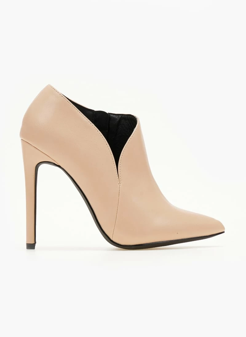 Καλύτερη πώληση 🌟 The Fashion Project Μποτάκια αστραγάλου με ασύμμετρο σχέδιο - Μπεζ 😍 4 Καλύτερη πώληση 🌟 The Fashion Project Μποτάκια αστραγάλου με ασύμμετρο σχέδιο - Μπεζ 😍 - Image 2